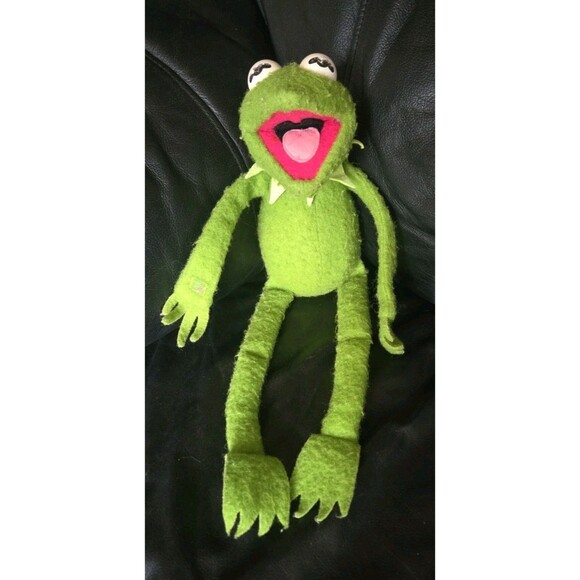 Vintage Kermit the Frog 1976 Fisher Price #850 Jim Henson Muppets Doll Toy 19" - Picture 2 of 13